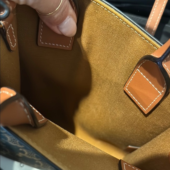 Celine Mini Bag Brown and Tan Monogram - Picture 5 of 6